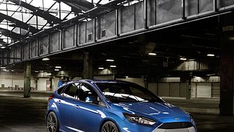Ford förhandsvisar nya prestandamodellen Ford Focus RS med innovativ fyrhjulsdrift