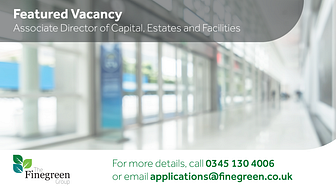 Featured Vacancy - Associate Director of Capital, Estates and Facilities, North West
