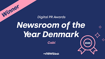 En international jury af kommunikationsfolk har kåret videnshuset Cabi som vinder af Newsroom of The Year.
