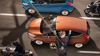 Ford oppnår 6 Euro NCAP sikkerhetspriser og 5 stjerner i kollisjonstest for både nye Fiesta og nye Kuga
