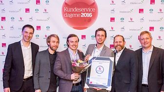 Viasat vant prisen for Årets kundeservice 2015 innen TV-signaler