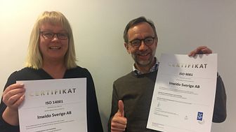 Inwido Sverige investerar i höjd kvalitet  och säkerhet genom ISO-certifiering
