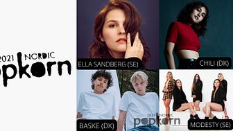 Kvindelige upcoming artister dominerer årets finale i Popkorn Nordic