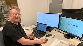 Morten Olav Berg er prosjektleder for tekniske fag i Itech AS, og sier at bedriften jobber mye mer effektivt og lønnsomt etter at de begynte å bruke Lysveilederen på nett.