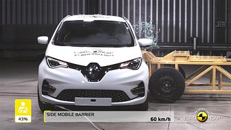 Renault Zoe - Euro NCAP testing - Dec 2021