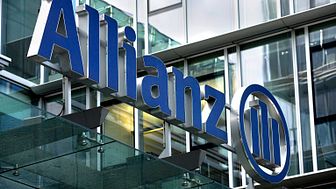 Allianz logo on building