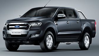​Ford viser ny Ranger Pickup med  tøft design, smart teknologi og lavere forbruk