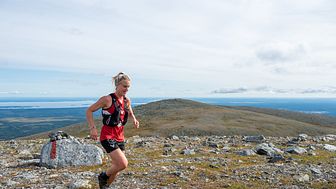 Jennifer Asp, vinnare damklassen Buff 50K i Fjällmaraton Bydalsfjällen 2019