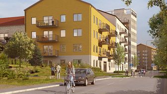 Coeli avyttrar projekt omfattande ca 25 000 BTA bostäder samt förskola i centrala Enköping