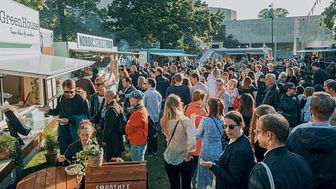 Bild från Malmö Food Truck Festival som arrangerades under sommaren. Foto: Pierre Ekman