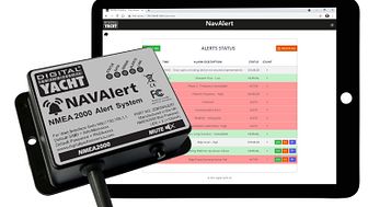 Le système d'alarme NavAlert de Digital Yacht va faire ses débuts au METS !