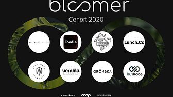 We now have selected the final 8 start ups for our Bloomer program.