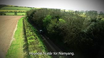 Test av Hyundai i30 N på engelske landeveier