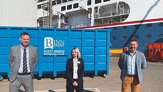 Fred. Olsen Cruise Lines achieves ‘zero to landfill’ for refurbishment of new ship Borealis with support from the Binn Group