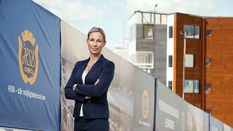 Tio kommuner slåss om förstaplatsen i "Årets Arkitektkommun". På bilden: Pernilla Bonde, vd HSB Riksförbund.