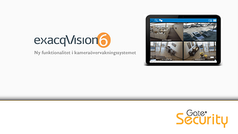 Kameraövervakning: Ny funktionalitet i exacqVision 6.8