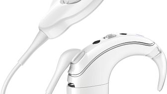 Verfügt über die einzigartige Steuerungsfunktion ForwardFocus – Cochlea-Implantat-System Cochlear™ Nucleus® 7 (Copyright Cochlear Ltd.)