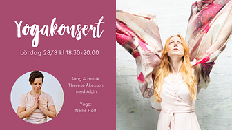 KONSERT. Therese Åkesson spelar på Ribban yogafestival