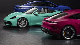 Färger från 1990-talet som nått kultstatus bland Porsche-fans gör nu comeback