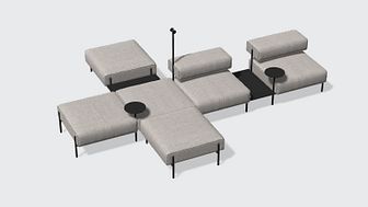 Lucy sofa system by Lucy Kurrein for Offecct.