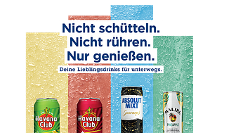 Neue Ready-to-Drink Produkte von Pernod Ricard Deutschland 
