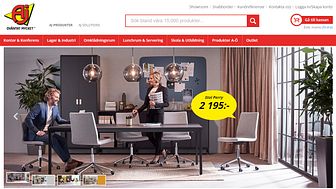 AJ Produkters e-handel nominerad till Sveriges bästa webbplats