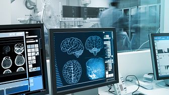 Study and practice with the human brain in x-ray laboratory