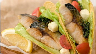 Spennende oppskrift på makrelltaco bidro til at Sjømatrådet vant prestisjefull reklampris i Japan. FOTO Norges sjømatråd