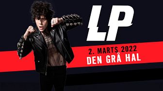 Den internationale stjerne LP tager sine hits med til Den Grå Hal til marts.
