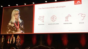 Teknologiradaren ble presentert på NOKIOS-konferansen i begynnelsen av november. Det er første gang norske virksomheters kunnskaper om, og deres bruk av, ny teknologi kartlegges.
