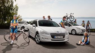 Peugeot cyklar vidare i årets Vätternrunda och visar nya crossovern 2008