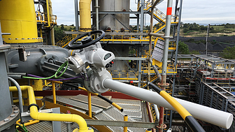 An IQ3 actuator at ArcelorMittal’s coking plant in Gijon, Spain.