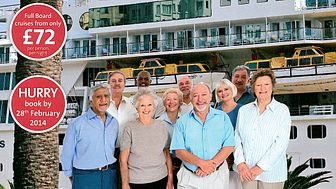 Fred. Olsen Cruise Lines extends a warm welcome to solo travellers with attractive offers in its 2014/15 ‘Solo Cruising’ campaign