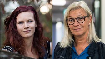 Rebecka Le Moine och Eva Uustal är årets alumner vid Linköpings universitet. Foto: Charlotte Perhammar och Anna Nilsen