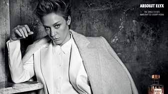 ABSOLUT ELYX Creative Director Johan Lindeberg crafts brand approach using Chloe Sevigny in iconic marketing campaign.
