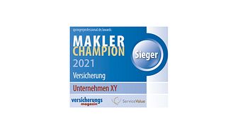 Makler-Champions 2021: Der beste Service für Makler 