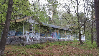 Kägelbanan på Kyrkberget i Lindesberg