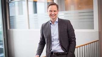 NYSLÅTT TOPPLEDER: Leon Engesæth har jobbet i Sopra Steria Business Consulting i 18 år. Nå skal han lede avdelingen. 