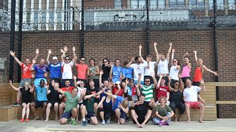 London Sport staff at the charity's annual summer sports day