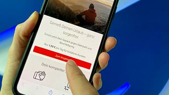 Gut unterwegs: Vodafone und Zurich vereinbaren Partnerschaft und entwickeln exklusiv eine digitale Reisegepäckversicherung 