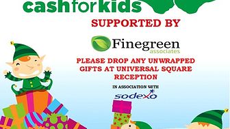 Finegreen proudly supporting Key 103's Mission Christmas 'cash for kids'