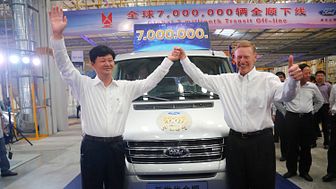 Ford har bygget Transit nr. 7 millioner