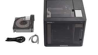  STANLEY® Model 1 3D Printer delivers a convenient desktop experience to beginners and experienced users who are interested in prototyping designs, developing concepts, and bringing ideas in a 3D form to life.