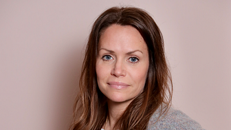 På bilden: Ulrika Berg, tillträdande markandschef för Bygma Sverige.