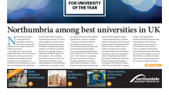 Northumbria Univerity News Issue 14