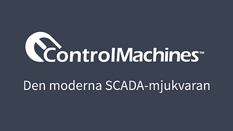 ControlMachines™ SCADA – egenutvecklad mjukvara i framkant