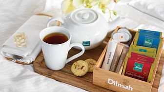 Dilmah Classic English Breakfast och Blåbär Vanilj.