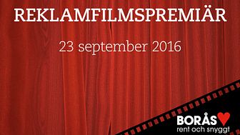 Pressinbjudan: Reklamfilmspremiär för ett renare Borås