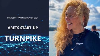 Turnpike awarded The Swedish Start-Up of the Year by Microsoft