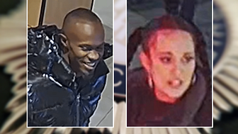 If you know who they are please get in contact with us as soon as possible by calling 101.